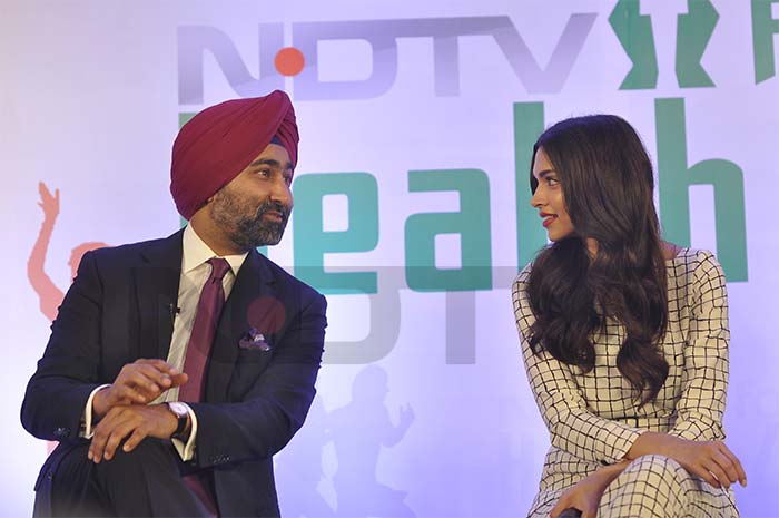 Deepika Padukone Launches a Campaign for Healthier India - NDTV-Fortis Health4U