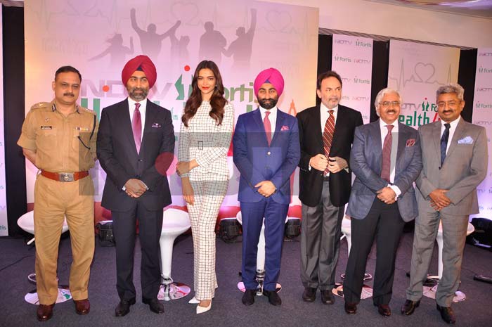 Deepika Padukone Launches a Campaign for Healthier India - NDTV-Fortis Health4U