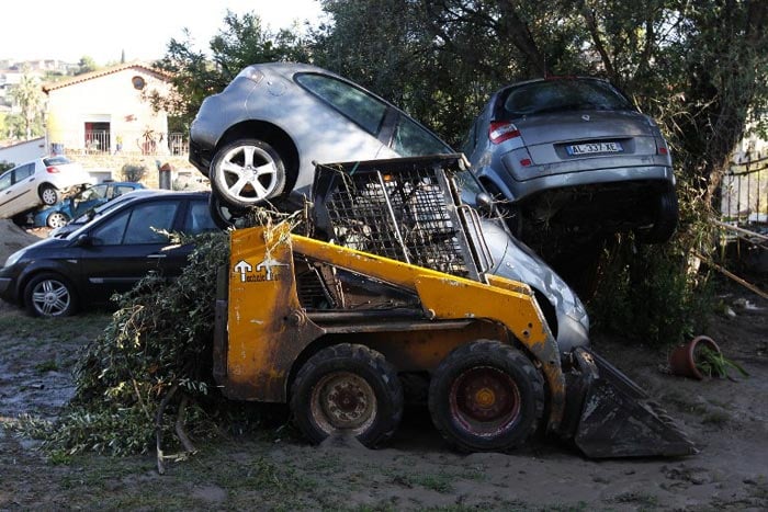 In Pics: French Riviera After Heavy Flooding and Violent Storms