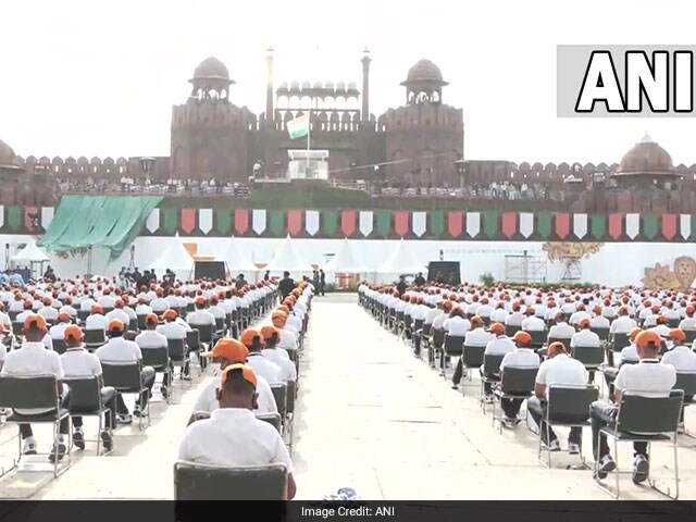 देशभर में 15 अगस्त यानी की स्वतंत्रता दिवस की तैयारियां शुरू हो गई हैं. (फोटो: एएनआई)