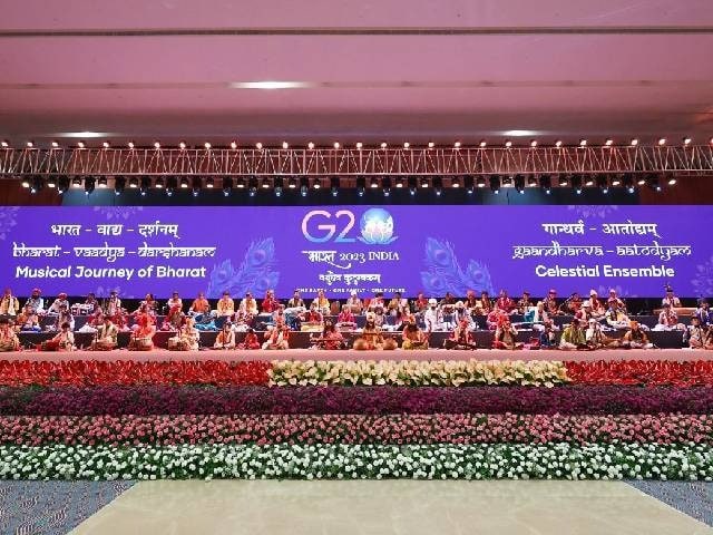 Photo : G-20 Summit: गाला डिनर में भारत की विविध संगीत विरासत ने विदेशी मेहमानों का मन मोहा