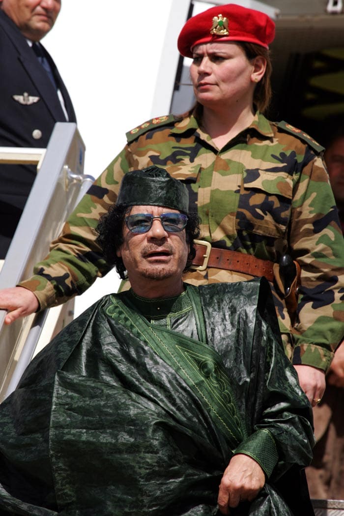Gaddafi&#39;s female bodyguards