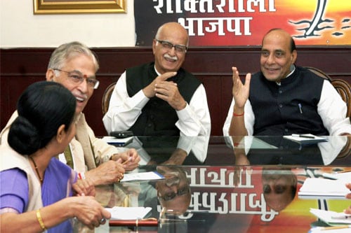 Gadkari's dream team is in place but not without some last-minute hiccups. The RSS contested Gadkari's first list. He met the RSS top brass. Some changes were made.<br><br>A look at Gadkari's newly appointed team.(NDTV Photo)