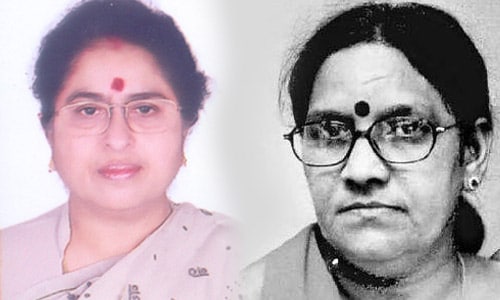 Karuna Shukla and Kiran Ghai (left) were appointed the Party Vice Presidents.