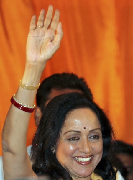 The Party Vice Presidents:<br><br>Gadkari, desperate to make people identify with the party, has given in to promoting personalities. So Hema Malini is the BJP Vice President.