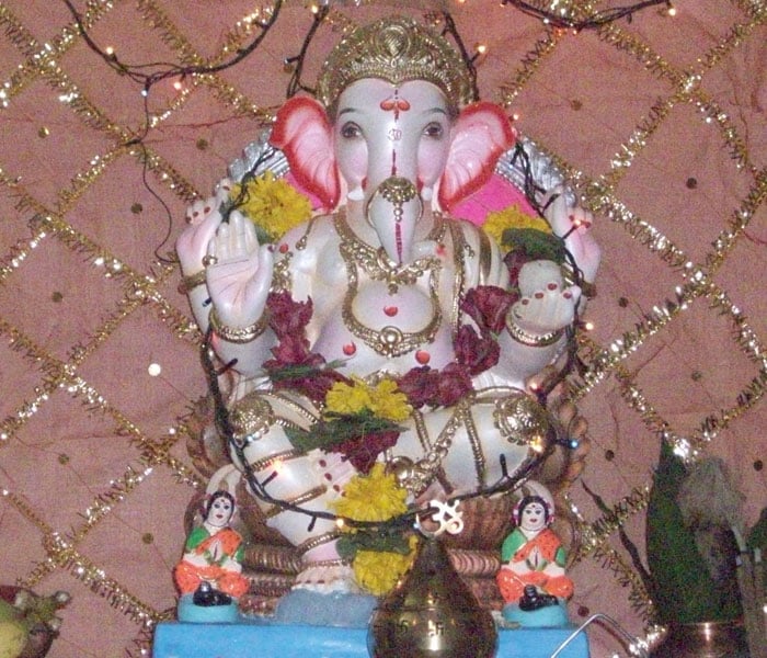 Lord Ganesha resides at Sandeep Gupta's house in Mumbai.<br><br><b>Be an I-Witness</b><br><br>You too can share your story through photos and videos. Just upload them here and we'll feature the best entries on NDTV.com.<br><br><iframe  src="http://www.ndtv.com/convergence/ndtv/new/iframe_NDTVShowUpload.aspx?Template=iwitness&ReqEmail=1&ShowCity=1&ReqCity=1&type=a&ShowDisclaimer=0"  width="400" height="200"  scrolling="no" frameborder="0"> </iframe>