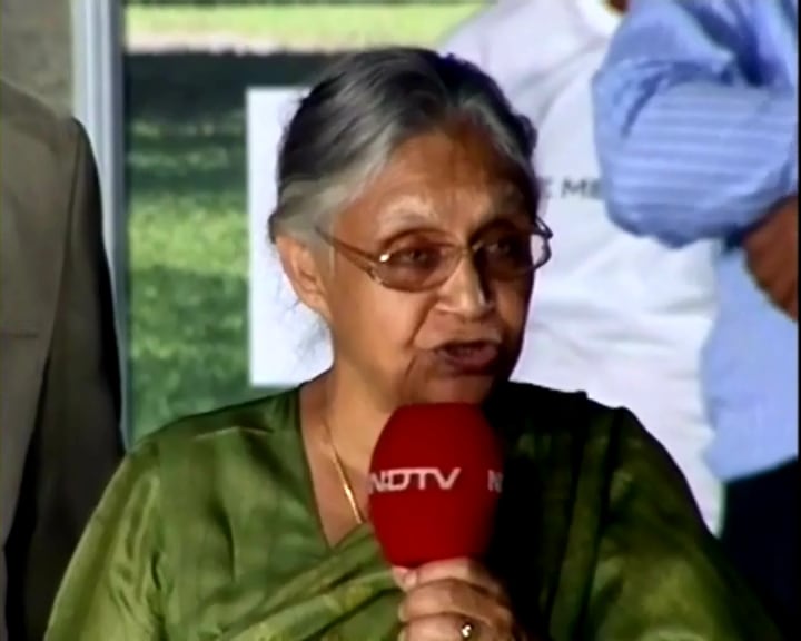 Sheila Dikshit urged the citizens to make Delhi look greener and breathe greener by adopting a tree each and looking after it.