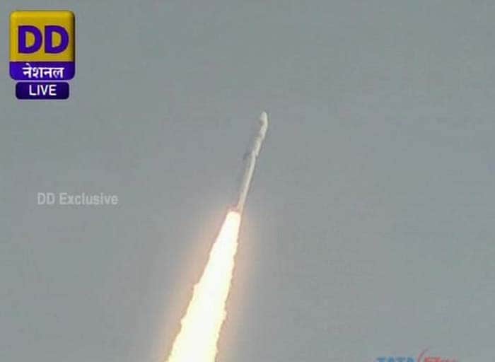 India\'s Largest Rocket GSLV Mark III Launched