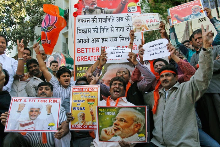 Modi wins, supporters say 2014 next