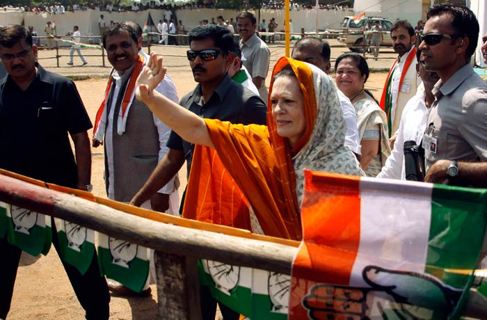 At a rally in Mandvi on December 7, Congress chief Sonia Gandhi attacked Gujarat Chief Minister Narendra Modi's claims on development in the state and accused his government of ignoring the welfare of poor and farmers. "The UPA government has been allocating thousands of crores to various states, including Gujarat, without any bias. But nobody knows how this money is spent (in Gujarat). They are not bothered about the poor. They are only concerned about themselves." 
"Our critics are trying to weaken our relationship between you and our party, but have failed. I salute your commitment and honesty and refuse to fall prey to such misleading campaign."