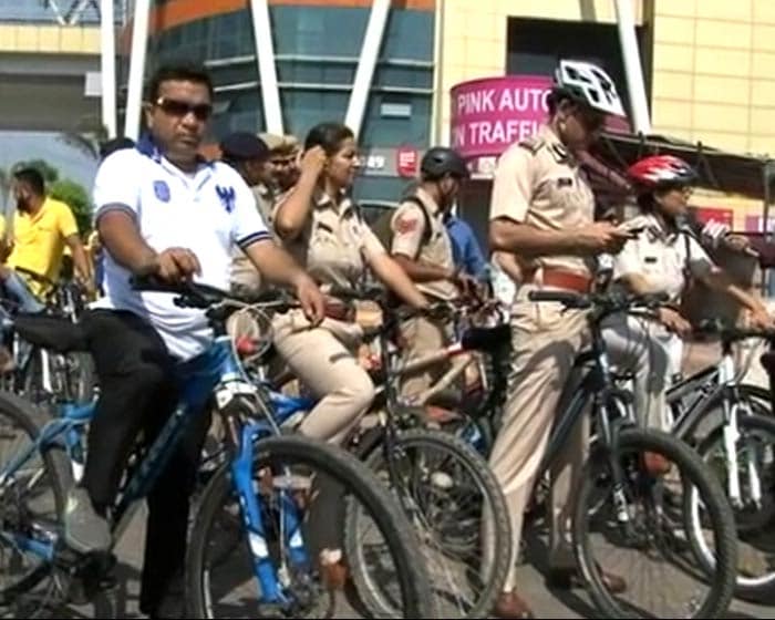 In Pictures: Gurgaon Observes 'Car Free Day'