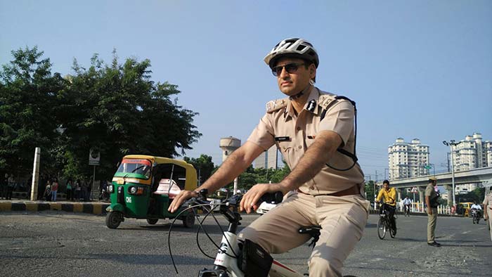 In Pictures: Gurgaon Observes 'Car Free Day'