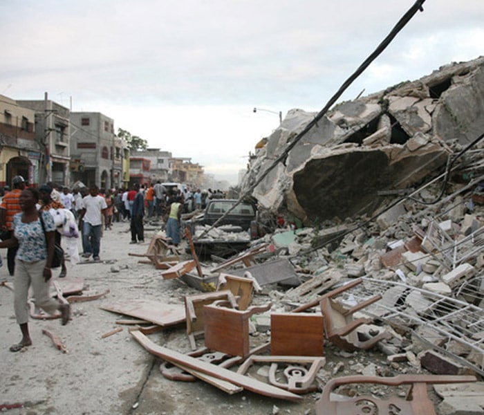 This is the largest earthquake to hit the country, since 1984. (AP Photo)