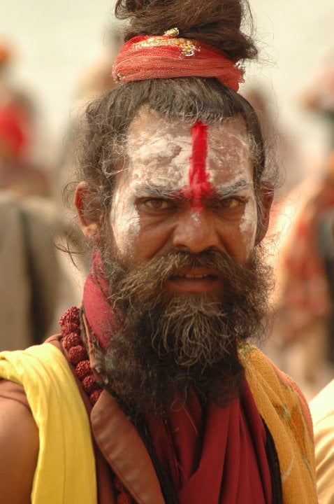 Thousands of spiritual Sadhus and Babas are the focal point, along with the millions of pilgrims who travel across India to attend the auspicious gathering and bathe in the sacred river. (Image Courtesy: Tejas Mehta)