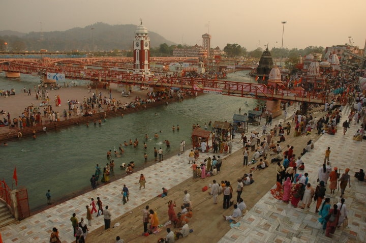 The economy of the small town of Haridwar revolves around religion. (Image Courtesy: Tejas Mehta)