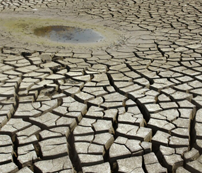 <b>Once a stream bed:</b>As summer reaches its peak, rivers that once flowed in profusion are falling prey to the large human requirements and soaring temperatures. <br>According to the W.W.F. the Ganges and Indus are one of the 10 most threatened rivers of the world. (AFP image)