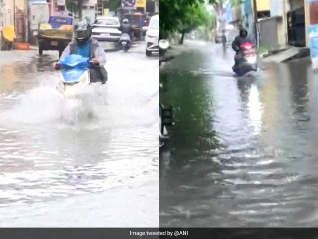 तमिलनाडु में जारी है भारी बारिश का कहर, देखें तस्वीरें