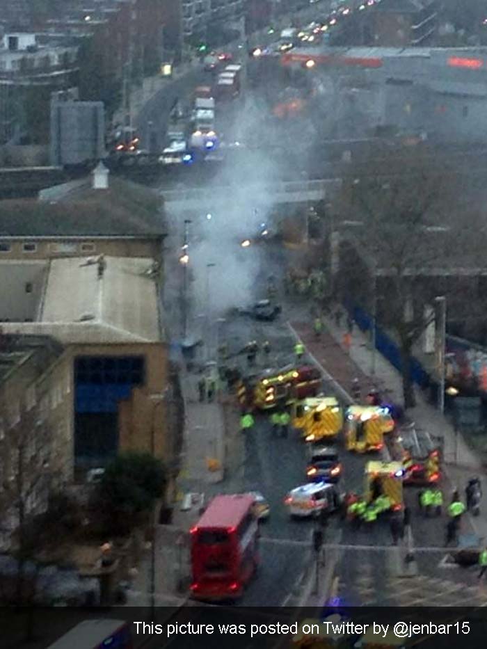 London helicopter crash