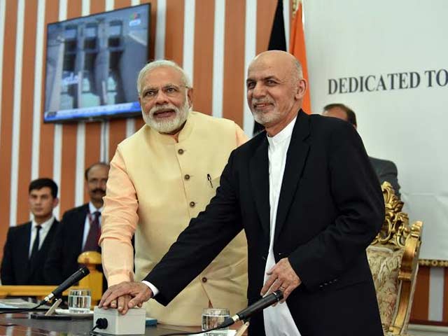 पीएम मोदी ने किया अफगानिस्तान-भारत मैत्री बांध का उद्घाटन
