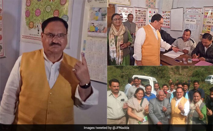 Himachal Pradesh Elections: CM Aspirants Virbhadra Singh, PK Dhumal Cast Their Votes