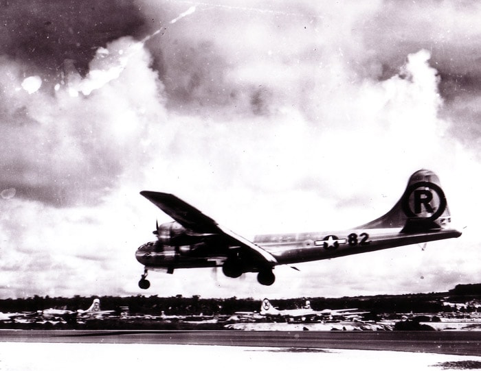 US Air Force B-29 bomber Enola Gay made a safe landing on an airstrip on Tinian in the Mariana Islands after wreaking havoc on the city of Hiroshima. The aircraft landed safely, but the danger that it left lurking on millions in Hiroshima was unfathomable.<br><br>Here is the destruction that the US uranium bomb, ironically called 'Little Boy', had caused in the Japanese city. (AFP Photo)