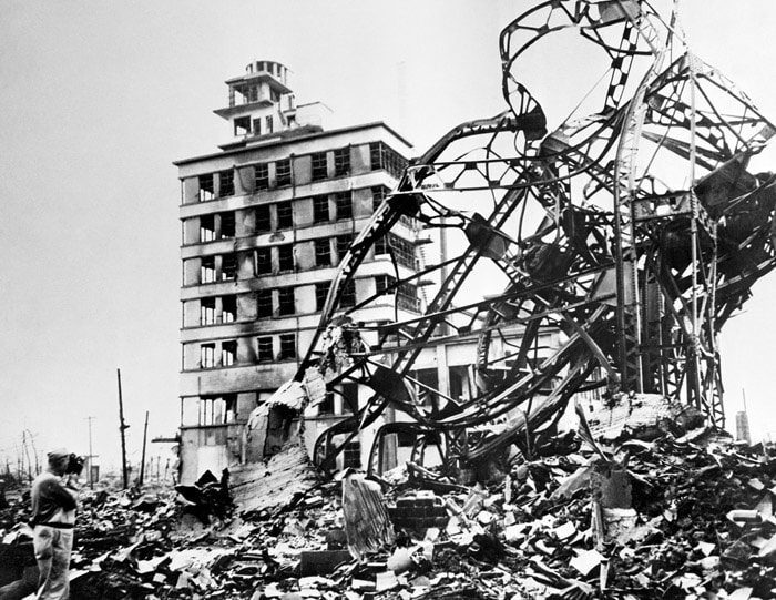 Hiroshima was an important military centre during the second World War and housed around 40,000 Japanese soldiers.<br><br>'Little Boy' detonated directly over a parade field where soldiers of the Japanese Second Army were present. (AFP Photo)