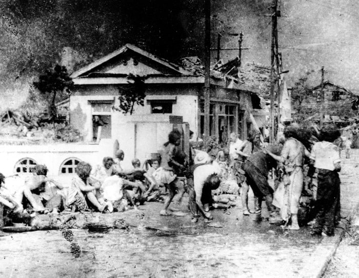 Japan surrendered to Allied forces on September 2, 1945, bringing down the curtain on the costliest conflict in history. (AP Photo)