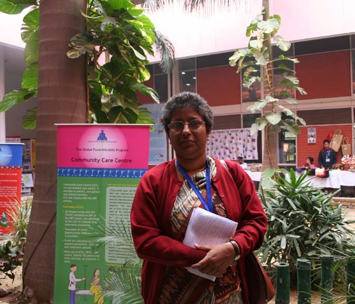 Speaking to NDTV, Dr Mary Verghese, Project Director, PFI said the whole idea to have this conference was to make HIV+ people come forward and make their needs known. (NDTV Photo)