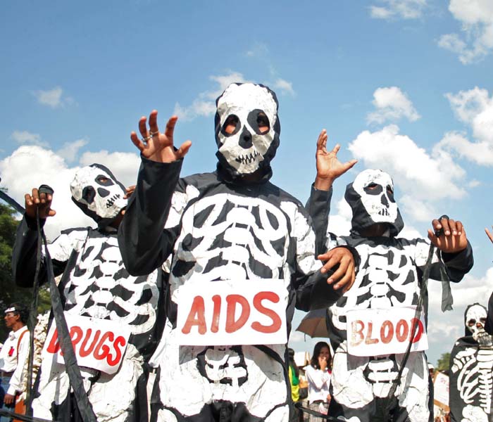 Battle against HIV/AIDS
