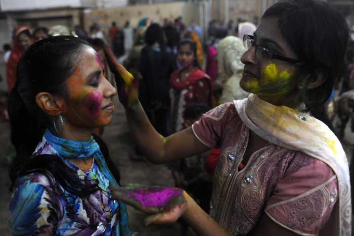 Holi celebrations around the world (2011)