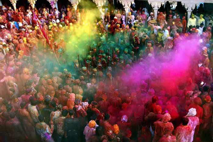 Holi celebrations around the world (2011)