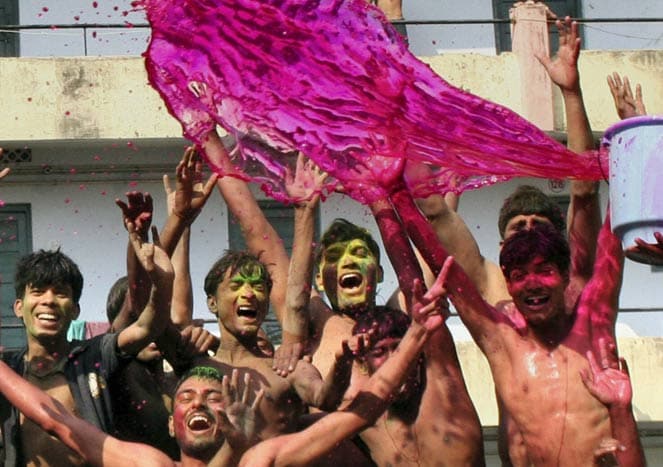 Holi celebrations around the world (2011)