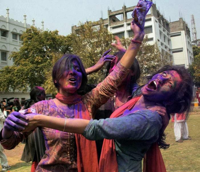 Holi celebrations around the world (2011)