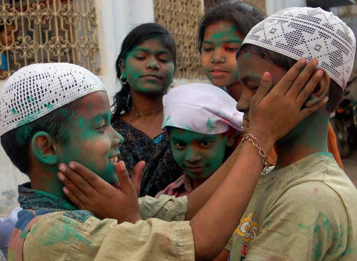 Holi celebrations around the world (2011)