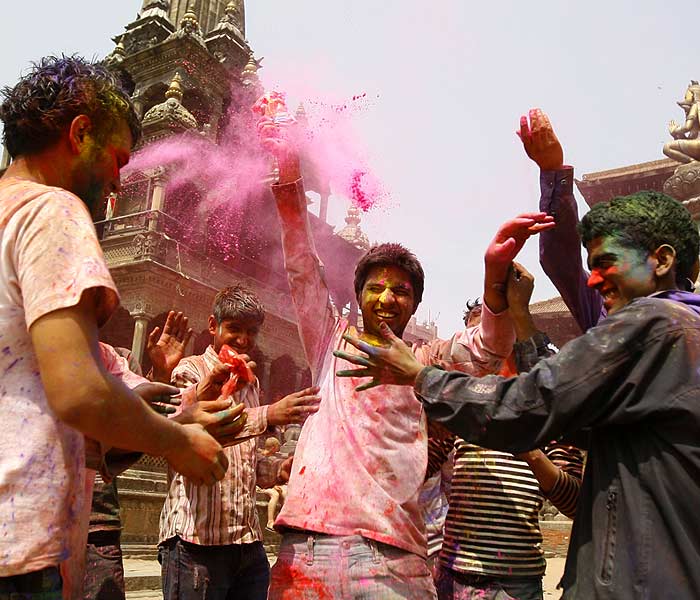 Holi celebrations around the world (2011)