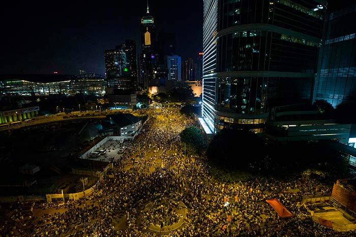 Hong Kong Protests For Democracy