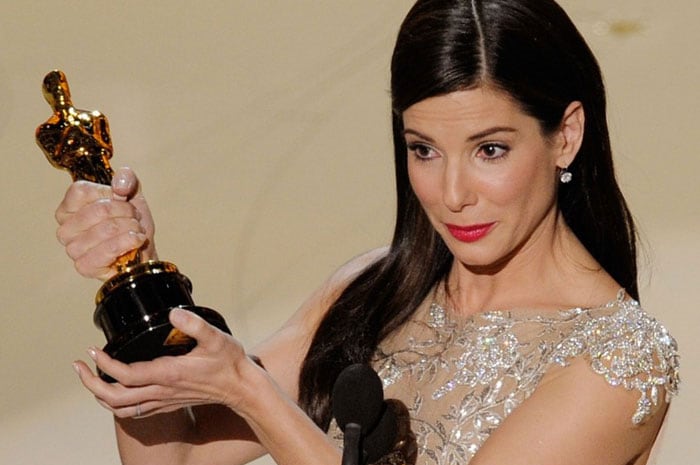 With her inspiring appreciation of the good, little things in life, Sandra Bullock definitely deserves the People's Woman Of The Year title. Only in her life, the things are not so little. The stunning 46 year old became mother to a son, Louis and won an Oscar for her tear-jerking performance in The Blind Side. And moving on from husband of five years Jesse James, with a brave heart wasn't easy. 2010 was definitely her year. Way to go!