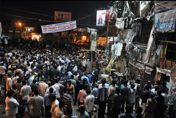 Bomb blasts in Hyderabad