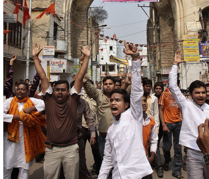 Here's what started it all and led to the uneasy calm.<br><br>Violence spread through the Old City with crowds pelting stones at each other near the tourist landmark of the Charminar mosque.<br><br>With the situation going out of control following the stabbing of one person at Moghulpura, the police had no other option but to impose the night curfew.(AP photo)