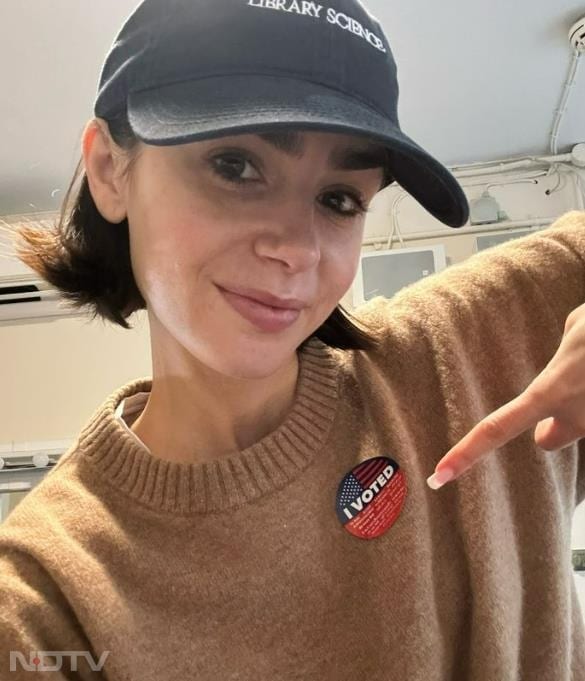 Actress Lilly Collins, who endorsed Kamala Harris, posted on Instagram, "A vote for Harris is a vote for women's rights, LGBTQ+ rights, climate policy and environmental protection, access to education and healthcare, and so much more'.