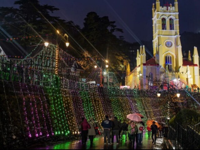 In Pics: India Celebrates Christmas With Lights, Prayers And Festivities