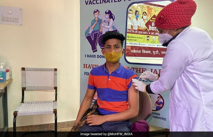 In Pics: India Rolls Out COVID-19 Vaccination For 15-18-years-Old