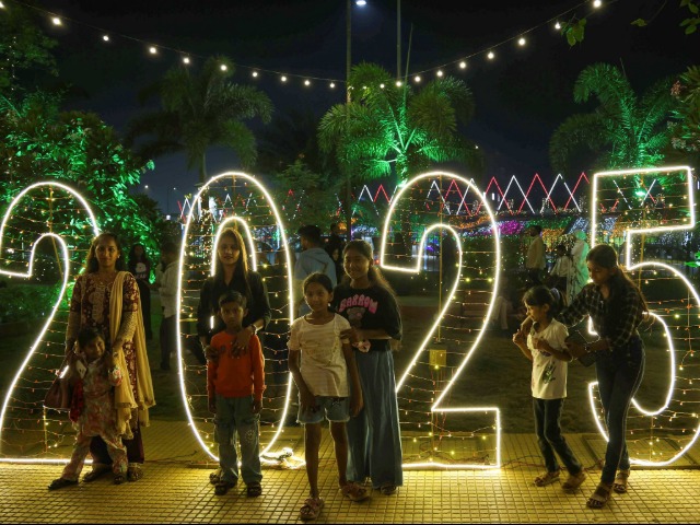 In Pics: India Welcomes New Year With Fireworks, Grand Celebrations