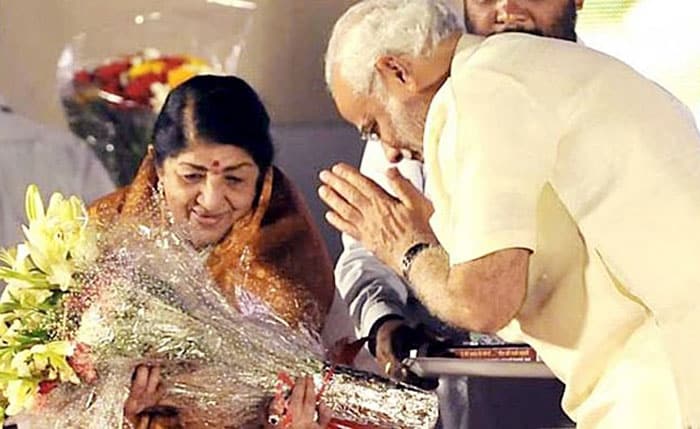 In Pics: PM Modi, President Share Memories With Lata Mangeshkar