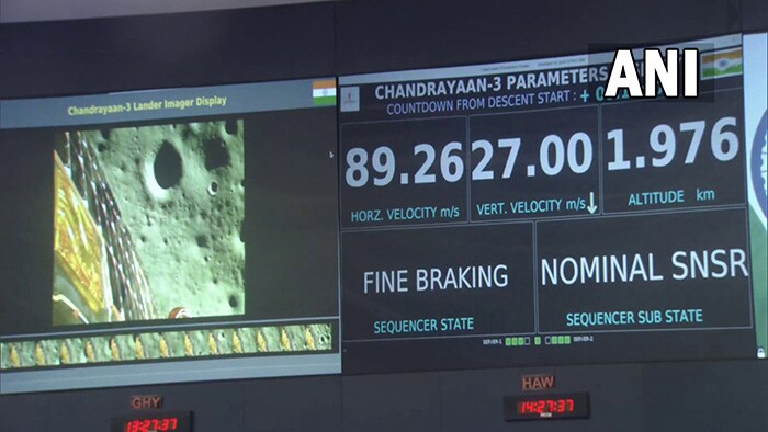 भारत ने रचा इतिहास, चांद पर चंद्रयान-3 की सफल लैंडिंग