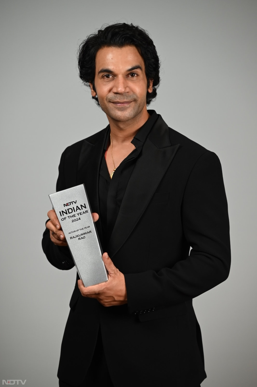 Bollywood actor Rajkummar Rao Wins NDTV's 'Actor Of The Year' award