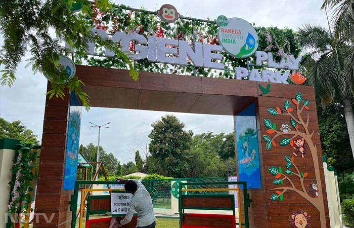 India\'s Second Hygiene Play Park Opens In Gorakhpur