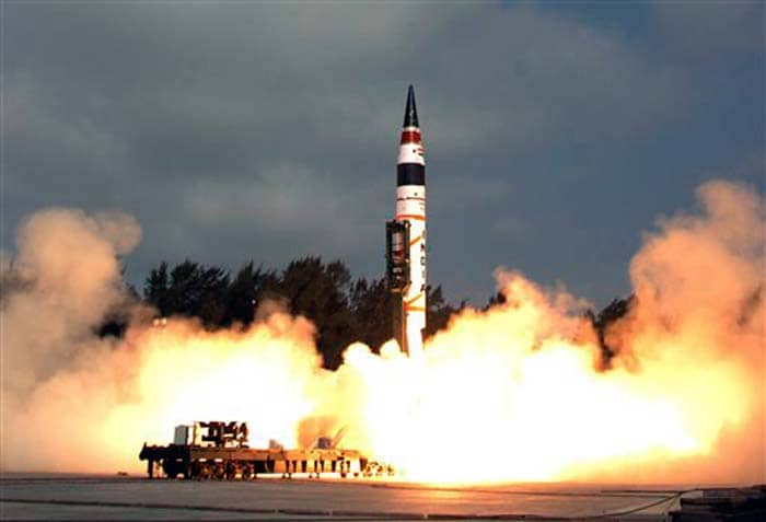 Agni-V, India\'s first ICBM, successfully test-fired