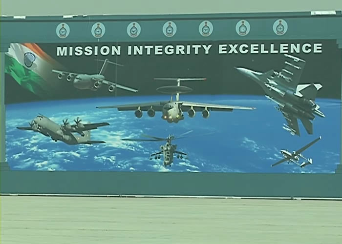 A billboard summed up everything the IAF stood and stands for all these years: 'Mission Integrity Excellence.' A day where the nation stands and salutes these brave men and women.