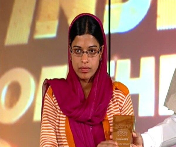 Rukhsana Kausar, a resident of Jammu and Kashmir, was awarded the Brave Indian of the Year award. She showed rare courage in terror-hit Kashmir, killing terrorists with their own weapon, an AK-47.<br><br>
<a target="_blank" class="text2bold_link" href="http://www.ndtv.com/convergence/ndtv/new/ioy09/ioyhome09.aspx">NDTV Indian of the Year: And the winners are...</a>